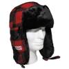 BLACK/RED LUMBERJACK FUR CAP - MFH