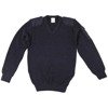 BRITTISH PULLOVER "POLICE" - V-NECK - BLUE - LIKE NEW