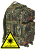 Backpack US Cooper LASERCUT medium - Flecktarn Camo