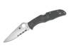 ENDURA FOLIAGE SERRATED POCKET KNIFE - SPYDERCO