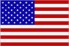 FLAG 30 x 46 cm with wooden stick UNITED STATES OF AMERICA