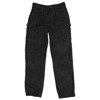 GB COMBAT PANTS - BLACK DYED - MILITARY SURPLUS - USED