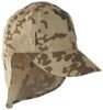 GER.TROPICAL CAMO FIELD CAP W.NECK FLAP