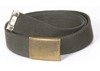 GERMAN SMALL WEB BELT - OD - USED 