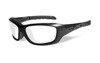 Glasses - Wileyx - GRAVITY Clear Matte Black Frame