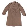 KHAKI TRENCH COAT WITHOUT LINER - MILITARY SURPLUS FROM DUTCH ARMY - USED