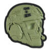 PATCH WAR IS HELL 3D PVC - OLIVE - M-TAC