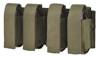 QUADRUPLE GRANADE POUCH - DEFCON 5® - OD GREEN