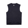 SLEEVELESS COTTON T-SHIRT - NAVY BLUE - BRANDIT