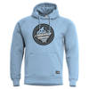 SWEATER WITH HOOD - "PHAETON ADVENTURE MANIAC" - PENTAGON® - LAGOON BLUE