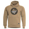 SWEATER WITH HOOD - "PHAETON ADVENTURE MANIAC" - PENTAGON® - TAN BROWN