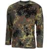 US SHIRT WITH LONG SLEEVES 170G/M2  - MFH® - BW CAMO