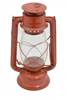 WIND LANTERN - METALGLOBUS - RED - ROMANIAN ARMY SURPLUS - LIKE NEW