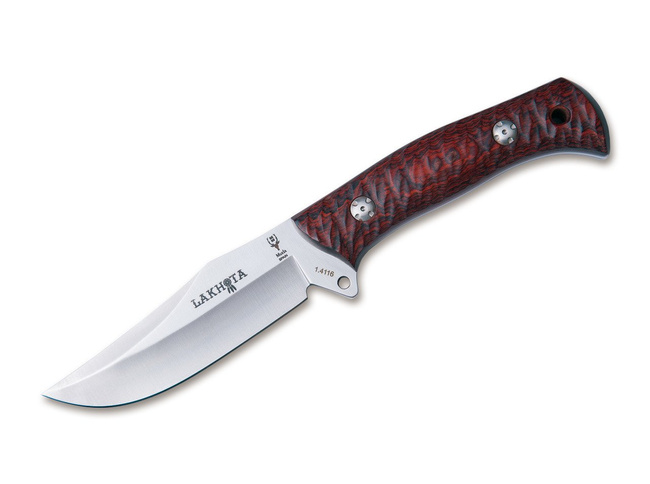 Muela Lakhota Coral Wood knife