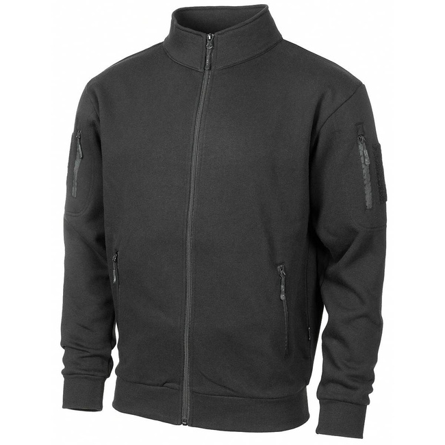 SWEATJACKET - "TACTICAL" - MFH - BLACK