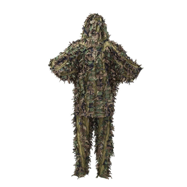 CAMOUFLAGE SUIT - "LEAF GHILLIE SET®" - 2-PIECES - Helikon-Tex® - US WOODLAND