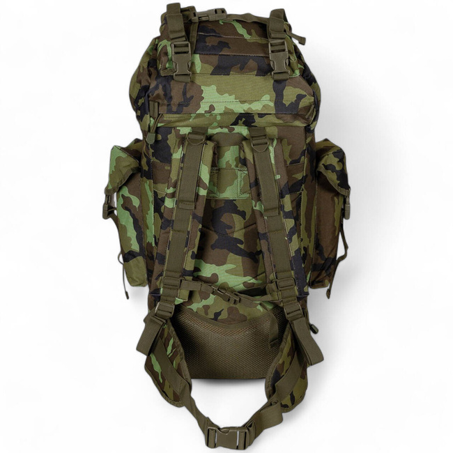 HÁTIZSÁK COMBAT BW - MOLLE - ALUMÍNIUM RÚD - 65 L - MFH - CZ M95 CAMO