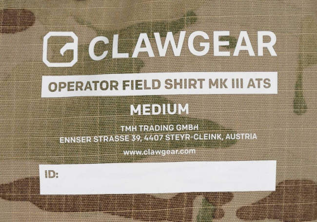 OPERÁTOR TEREP ING MK III ATS - CLAWGEAR - MULTICAM