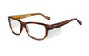 Glasses - Wileyx - MARKER Clear Lens Gloss Brown Streak Frame