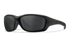 SUNGLASSES - WX GRAVITY - GREY LENSES, MATTE BLACK FRAME - Wileyx