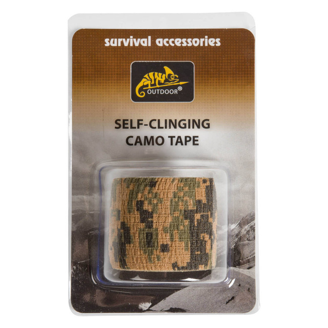 Camo tape, self-clinging - USMC Digital Woodland