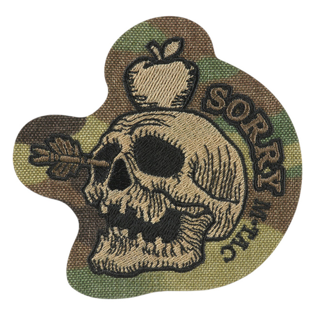 SORRY PATCH (embroidered) - OXFORD MATERIAL - MULTICAM - M-TAC