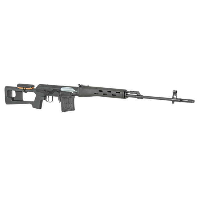 SVD AIRSOFT BOLT ACTION SNIPER RIFLE  - BLACK - AGM