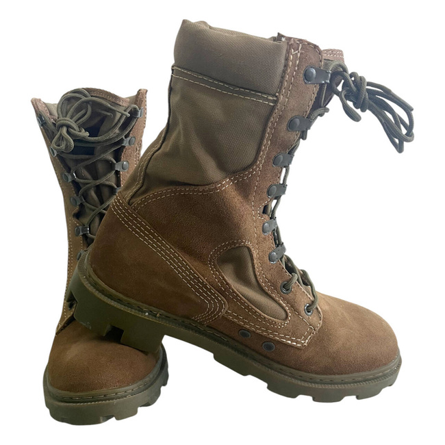 COMBAT BOOTS - USA PANAMA JUNGLE 3.0 - TRU SPEC - USA MILITARY SURPLUS - COYOTE - LIKE NEW