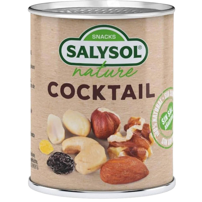 SALYSOL - 50G - NATURAL NUTS COCKTAIL - 584 KCAL