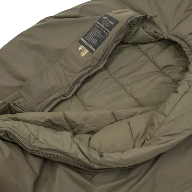 SLEEPING BAG FOR 3 SEASONS - DEFENCE 4 - OLIVE GREEN - CARINTHIA