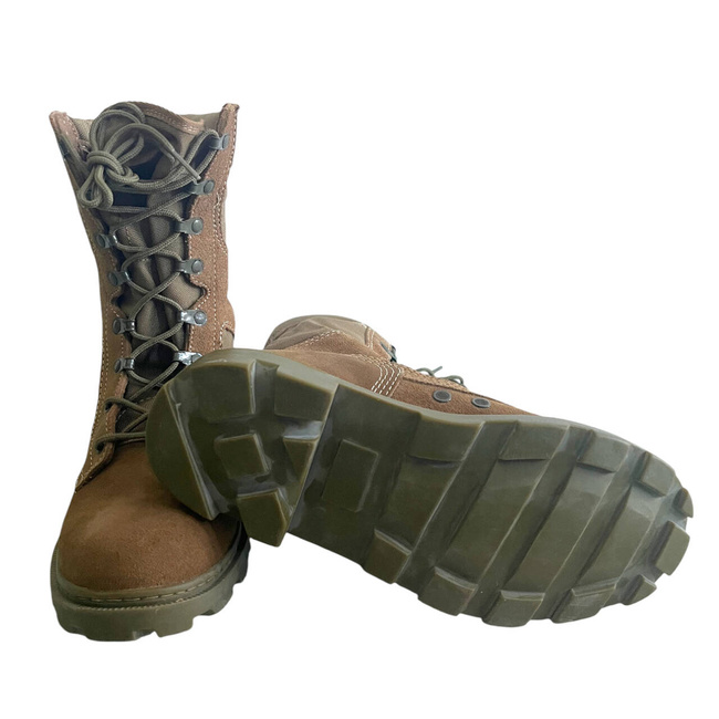 COMBAT BOOTS - USA PANAMA JUNGLE 3.0 - TRU SPEC - USA MILITARY SURPLUS - COYOTE - LIKE NEW