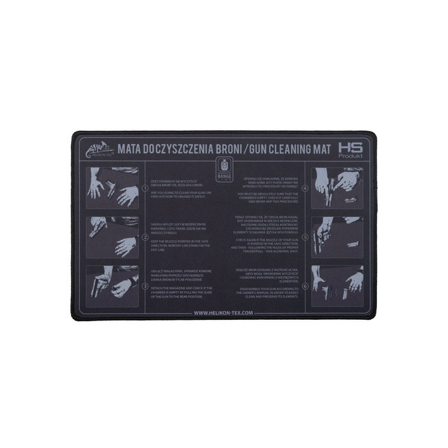 GUN CLEANING MAT - 40 x 25 CM - Helikon-Tex® - BLACK