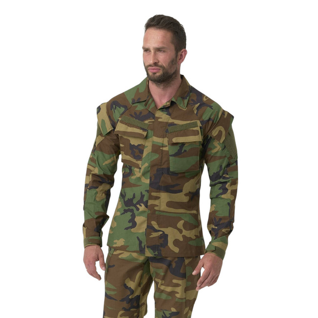 Modern egyenruhás ing - Raid - Polycotton Stretch Ripstop - Tiger Stripe Camo - Helikon-Tex