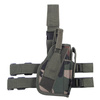 TACTICAL HOLSTER FOR RIGHT LEG - MFH® - WOODLAND