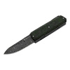 DAMASCUS KNIFE SILVER SPORT KNIFE CF GREEN - MASERIN