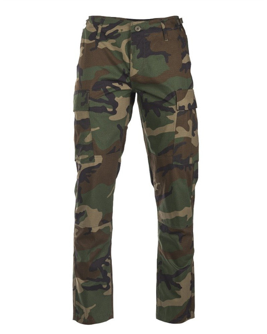 US FIELD PANTS - BDU - SLIM FIT - WOODLAND