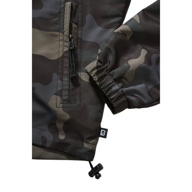  NŐI NYÁRI KABÁT - FRONTZIP SZÉLKABÁT - DARKCAMO - MÁRKÁS