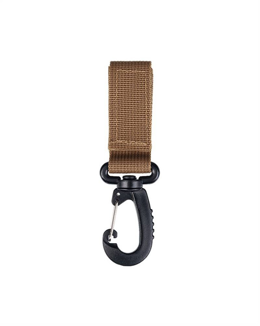 Coyote Belt Keeper With Carabiner 70 mm