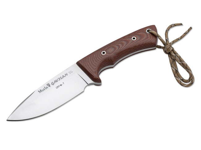 Muela Gavilan Micarta Brown knife