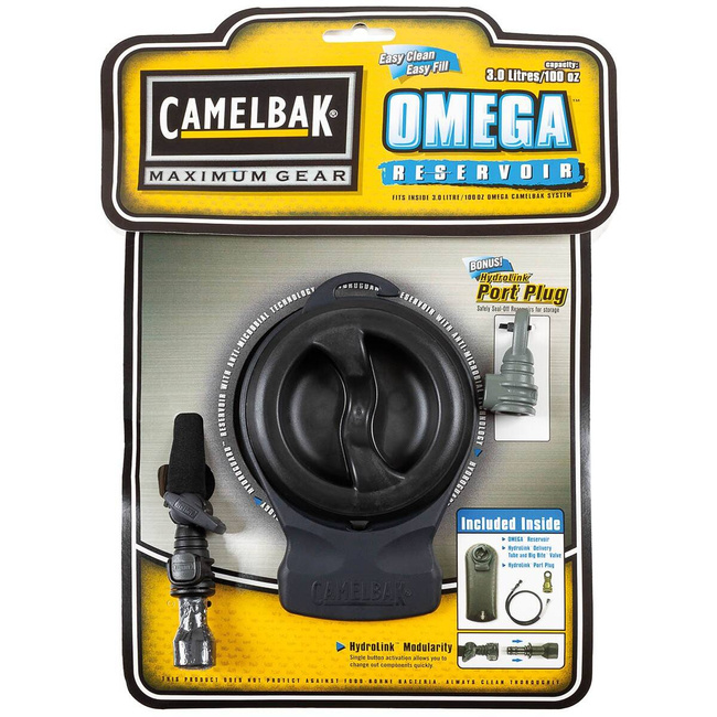 CAMELBAK" VÍZTARTÁLY SZETT TÖMLŐVEL ÉS "OMEGA" DUGÓVAL - 3 DB - MINT ÚJ