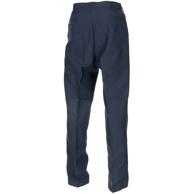 LONG BLUE TROUSERS - MILITARY SURPLUS FROM THE SWEDISH ARMY - LIKE NEW