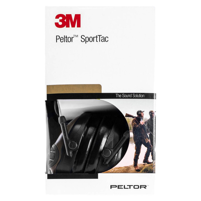 3M Peltor SportTac Active Hearing Protection - Olive Green/Orange