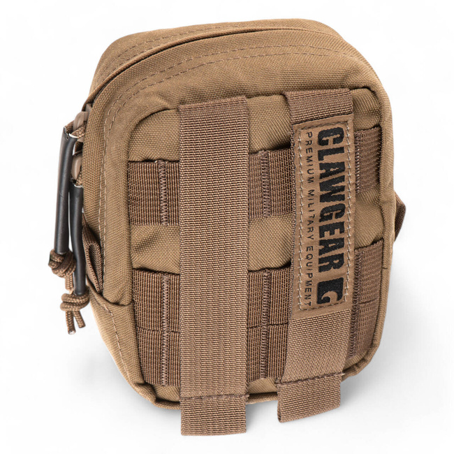 POUCH VERTICAL UTILITY CORE - MOLLE - SMALL - COYOTE - CLAWGEAR