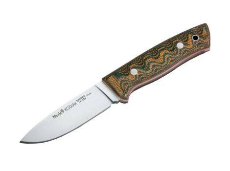 Muela Kodiak Green Canvas Micarta II fixed blade knife