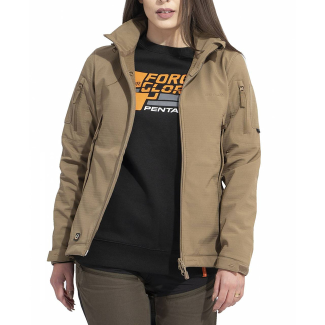 SOFTSHELL JACKET FOR WOMEN - "ARTAXES" - Pentagon® - OLIVE GREEN