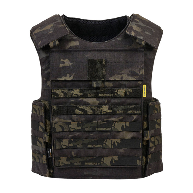 TAKTIKAI BALLISZTIKUS VÉDŐMELLÉNY - "MOLLE" RENDSZERREL - TAKTIKAI II - FR/BK/SH - ANORÁK - MULTICAM BLACK