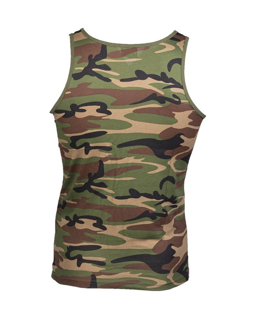 COTTON TANK TOP - Mil-Tec® - WOODLAND