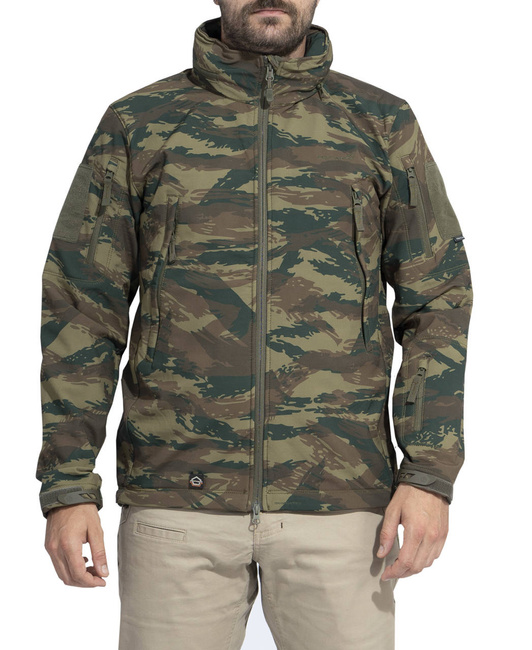 WATERPROOF RAIN JACKET - ARTAXES SOFTSHELL - PENTAGON® - GR CAMO