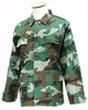 DZSEKI US BDU STYLE DARK WOODLAND CAMO 