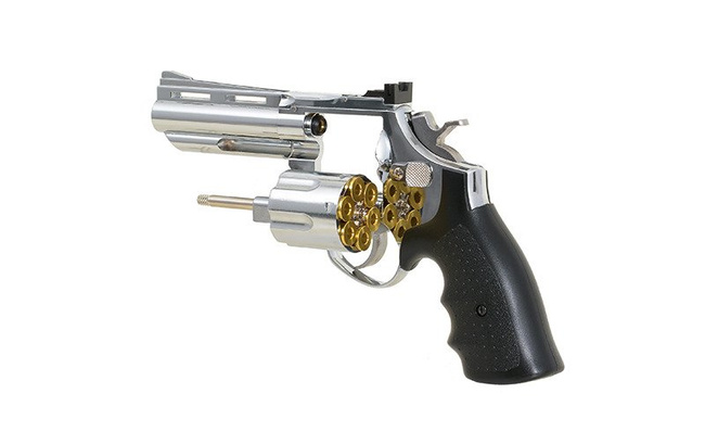 Replica Pistol HG-132C Revolver (Green Gas Powered) [HFC] 